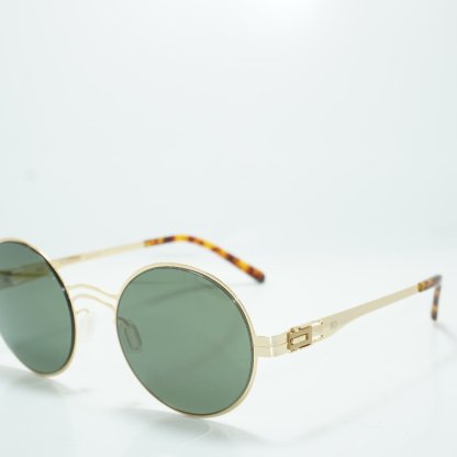 • ROUNDTEN BALI BAL04P Gold Green – Japanese Designer Sunglasses