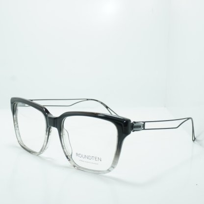 • ROUNDTEN ROM02 002 Black – Japanese Designer Eyeglasses