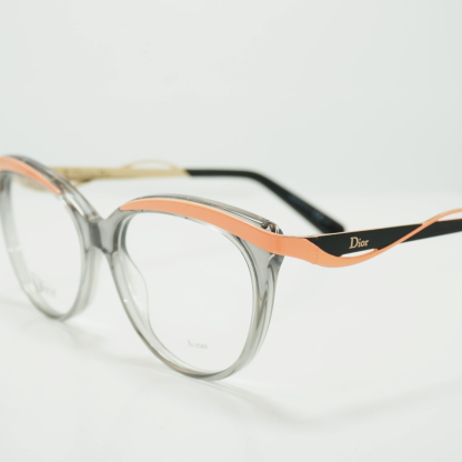 • DIOR CD 3279 8LE Smoke Peach – France Designer Eyeglasses