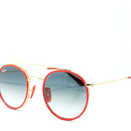 • RAY-BAN RB3647-N 001/32 Red Gold Blue – USA Designer Sunglasses