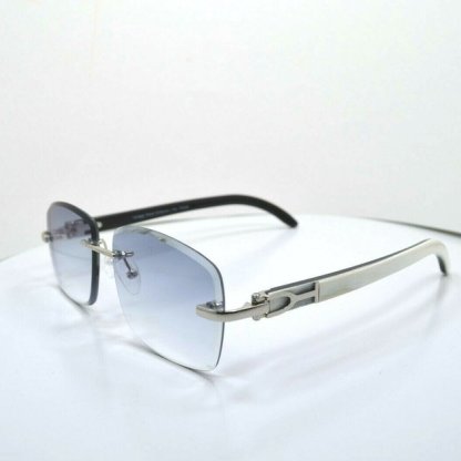 • VWC VINTAGE WOOD COLLECTION VWC-35 C.04 Silver Blue – Designer Sunglasses