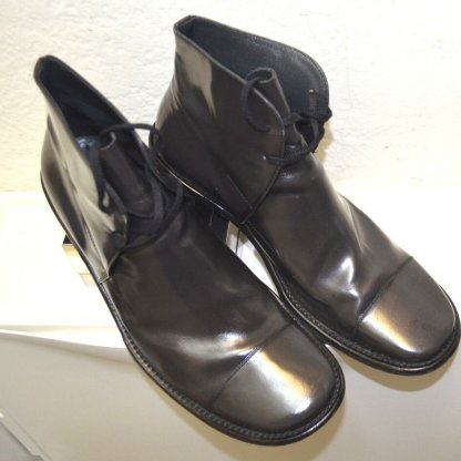 FABI CLONE Leather Oxfords Gray EU 43 – Italian Designer