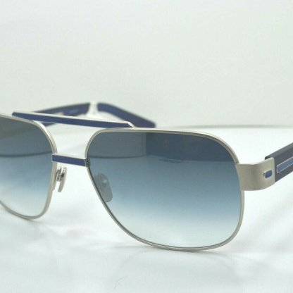 • MORGENTHAL FREDERICS BON 662 Silver Blue – New York Designer Sunglasses