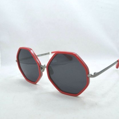 • MORGENTHAL FREDERICS ROSIE ASSOULIN Red Black – New York Designer Sunglasses