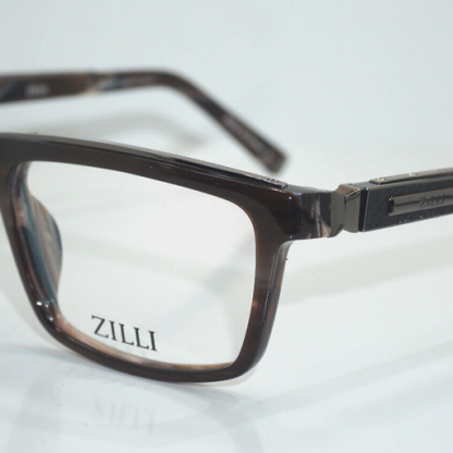 • ZILLI ZI 60027 C04 Brown – France Designer Eyeglasses