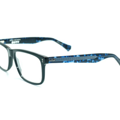 JOHN VARVATOS V417 BLK EYEGLASSES FRAMES