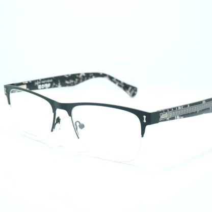 JOHN VARVATOS V181 BLACK EYEGLASSES FRAMES