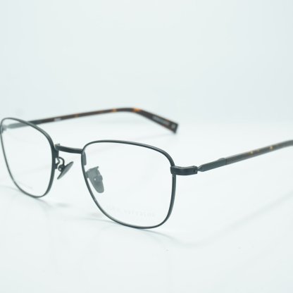 JOHN VARVATOS V177 MATTE BLACK EYEGLASSES FRAMES