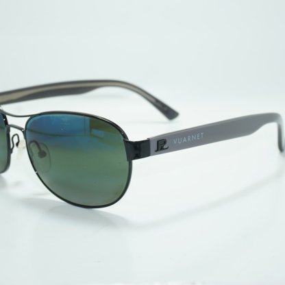 • VUARNET VL1116 M01T Black Green – France Designer Sunglasses