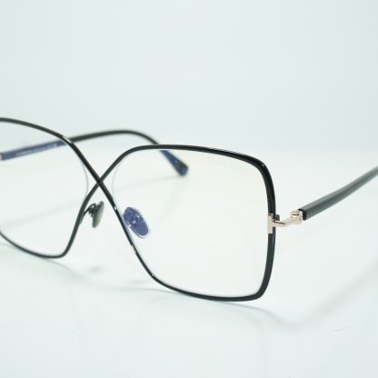 • TOM FORD TF5841-B 001 Black – Italy Designer Eyeglasses